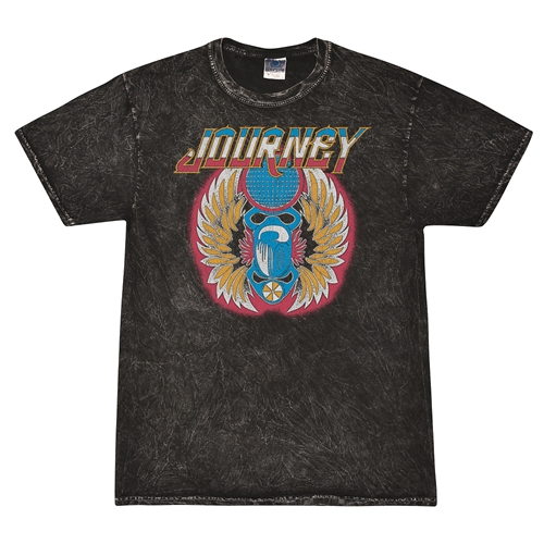 Patriotic Journey Vintage T-Shirt - Black Mineral Wash
