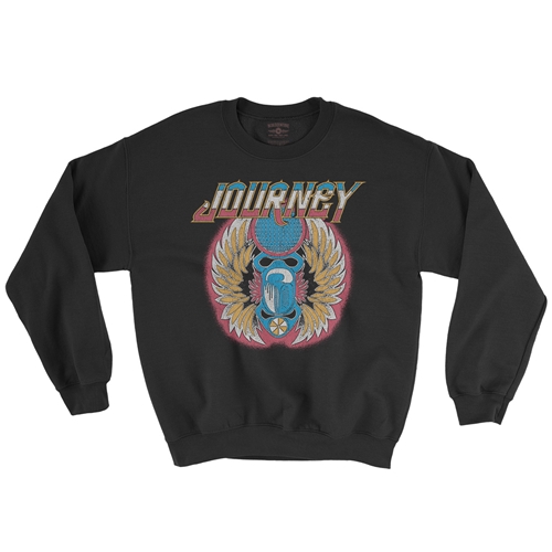 Patriotic Journey Vintage Crewneck Sweatshirt - crewneckblack