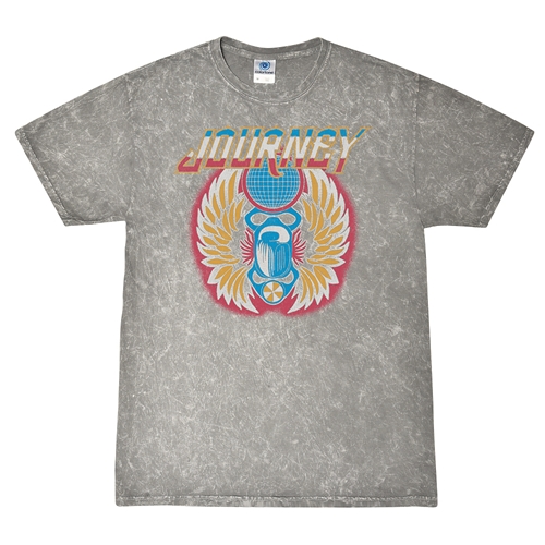 Patriotic Journey Vintage T-Shirt - Grey Mineral Wash