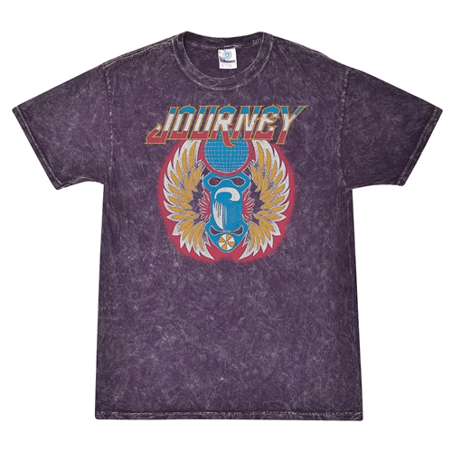 Patriotic Journey Vintage T-Shirt - Purple Mineral Wash