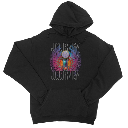 Journey Graphic Pullover Jacket - hoodieblack