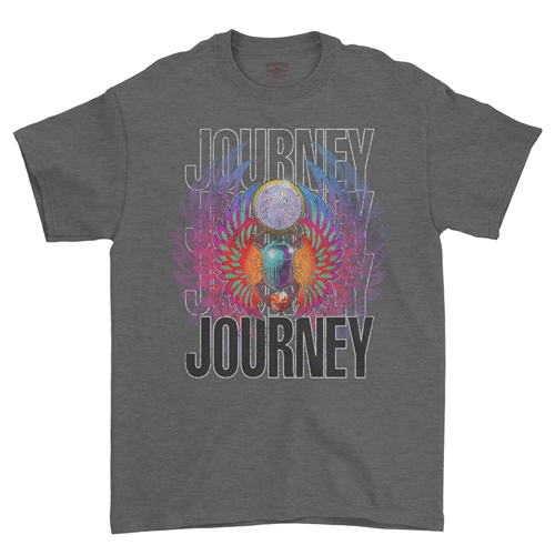 Journey Graphic T-Shirt - Classic Heavy Cotton - classicheathergrey