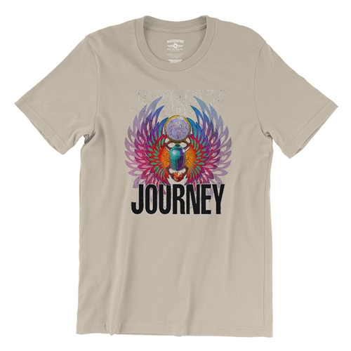 Journey Graphic T-Shirt - Lightweight Vintage Style - vintagecream