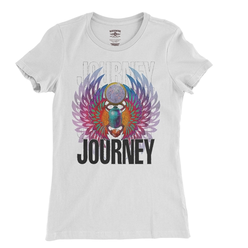 Journey Graphic V-Neck T Shirt - Women