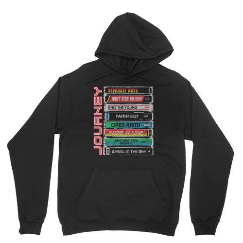 Journey Tape Stack Pullover Jacket - hoodieblack
