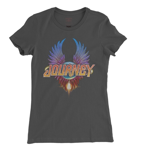 Colorful Journey Scarab Logo Ladies T Shirt - Relaxed Fit - ladiesdeepheather
