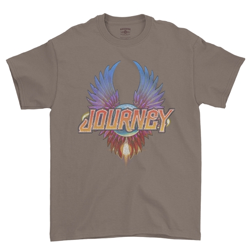 Colorful Journey Scarab Logo  T-Shirt - Classic Heavy Cotton - classictaupe