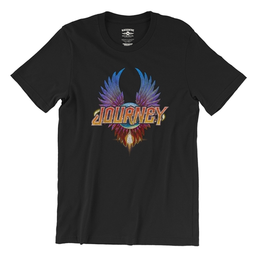 Colorful Journey Scarab Logo T-Shirt - Lightweight Vintage Style - vintageblack
