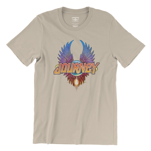 Colorful Journey Scarab Logo T-Shirt - Lightweight Vintage Style - vintagecream