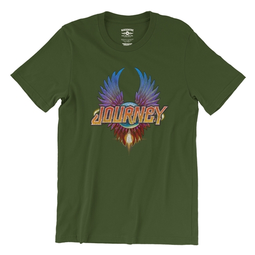Colorful Journey Scarab Logo T-Shirt - Lightweight Vintage Style - vintageolive