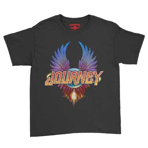 Colorful Journey Scarab Logo Youth T-Shirt - Lightweight Vintage Children & Toddlers - youthblack