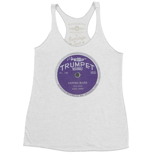 Trumpet Records Catfish Blues Racerback Tank - Women