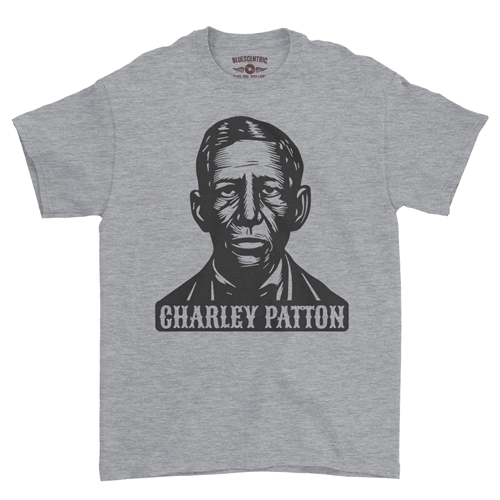 Charley Patton Wood Cut T-Shirt - Classic Heavy Cotton - classicathleticheather