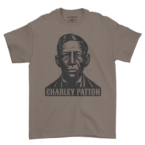 Charley Patton Wood Cut T-Shirt - Classic Heavy Cotton - classictaupe