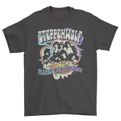 Steppenwolf Magic Carpet Ride T-Shirt - Classic Heavy Cotton - classicblack