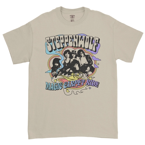 Steppenwolf Magic Carpet Ride T-Shirt - Classic Heavy Cotton - classicsand