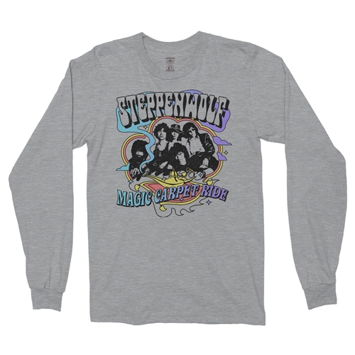Steppenwolf Magic Carpet Ride Long Sleeve T-Shirt - longsleeveathleticheather