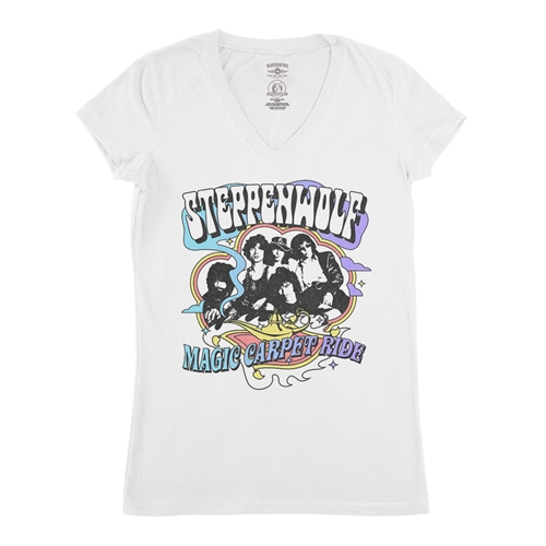 Steppenwolf Magic Carpet Ride V-Neck T Shirt - Women
