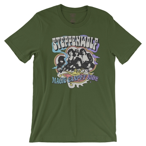Steppenwolf Magic Carpet Ride T-Shirt - Lightweight Vintage Style - vintageolive