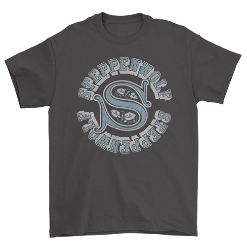 Steppenwolf Round Logo T-Shirt - Classic Heavy Cotton - classicblack