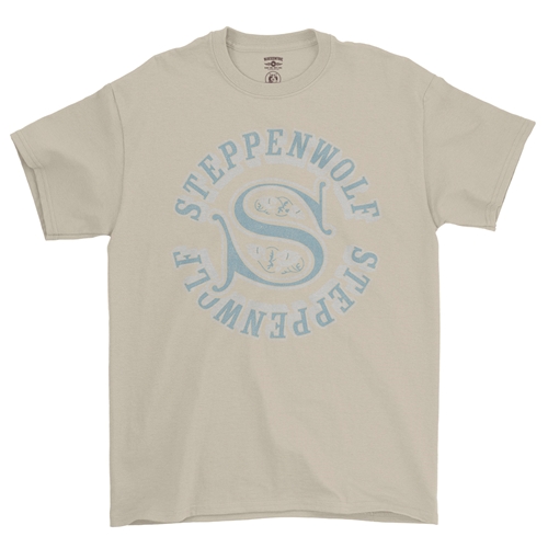 Steppenwolf Round Logo T-Shirt - Classic Heavy Cotton - classicsand