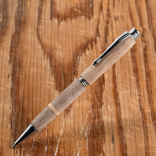 Authentic Woodstock Stage Chrome Writing Pen 