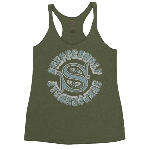 Steppenwolf Round Logo Racerback Tank - Women