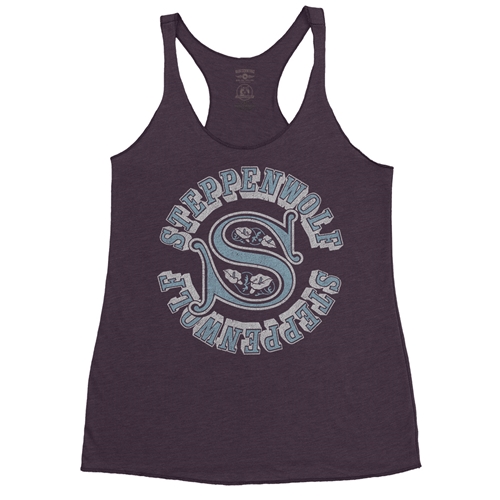 Steppenwolf Round Logo Racerback Tank - Women