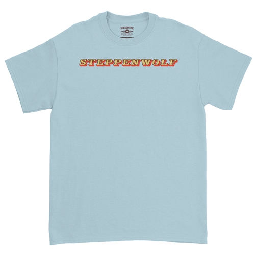 Steppenwolf Logo T-Shirt - Classic Heavy Cotton - classiclightblue