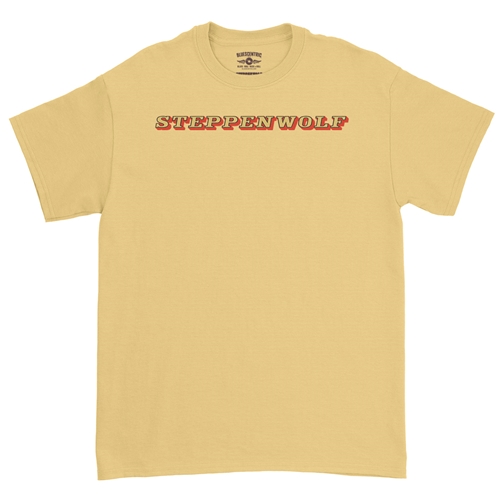 Steppenwolf Logo T-Shirt - Classic Heavy Cotton - classicyellow