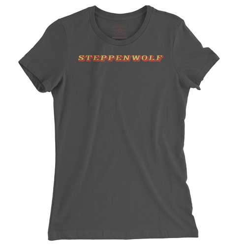 Steppenwolf Logo Ladies T Shirt - Relaxed Fit - ladiessmoke