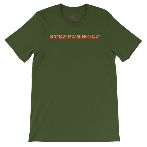 Steppenwolf Logo T-Shirt - Lightweight Vintage Style - vintageolive