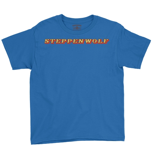 Steppenwolf Logo Youth T-Shirt - Lightweight Vintage Children & Toddlers - youthroyalblue