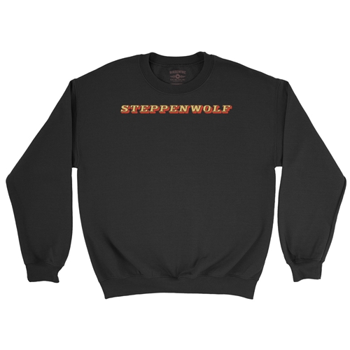 Steppenwolf Logo Crewneck Sweatshirt - crewneckblack