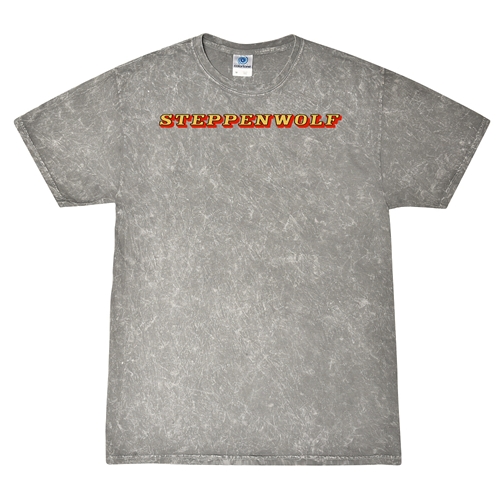Steppenwolf Logo T-Shirt - Gray Mineral Wash
