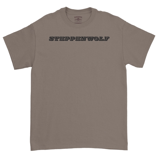 Steppenwolf Logo T-Shirt - Classic Heavy Cotton - classictaupe