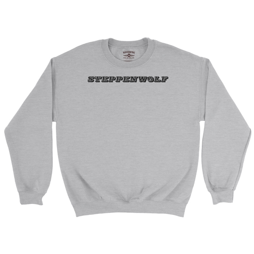 Steppenwolf Logo Crewneck Sweatshirt - crewneckathleticheather