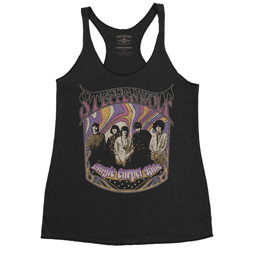 Steppenwolf Psychedelic Magic Carpet Ride Racerback Tank - Women
