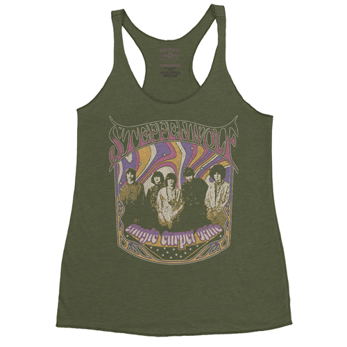 Steppenwolf Psychedelic Magic Carpet Ride Racerback Tank - Women