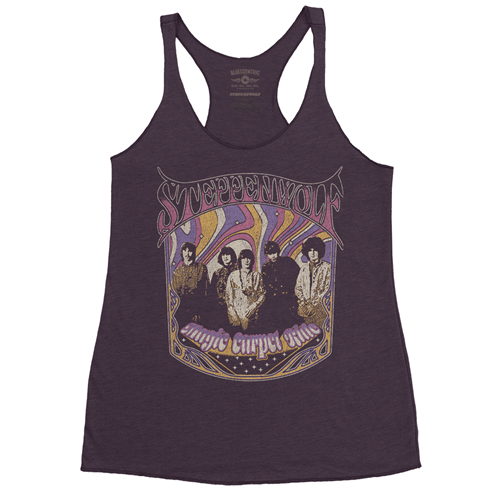 Steppenwolf Psychedelic Magic Carpet Ride Racerback Tank - Women