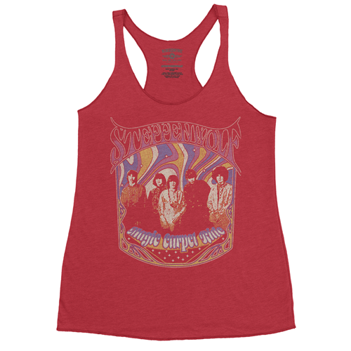 Steppenwolf Psychedelic Magic Carpet Ride Racerback Tank - Women