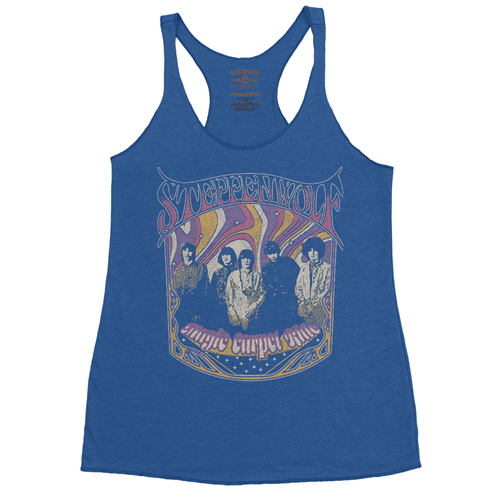 Steppenwolf Psychedelic Magic Carpet Ride Racerback Tank - Women