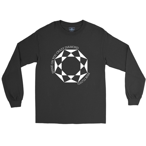 CLEARANCE - XL Black Pink Floyd Shine On You Crazy Diamond Long Sleeve T-Shirt