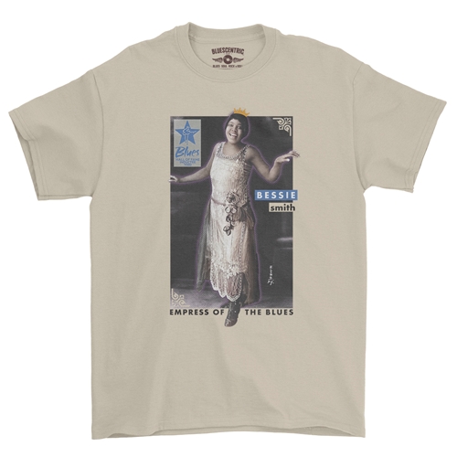 Ltd. Ed. Blues Hall of Fame Bessie Smith T-Shirt - Classic Heavy Cotton - classicsand