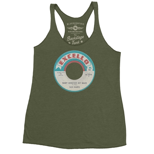 Excello Records Vinyl Record Racerback Tank - Women