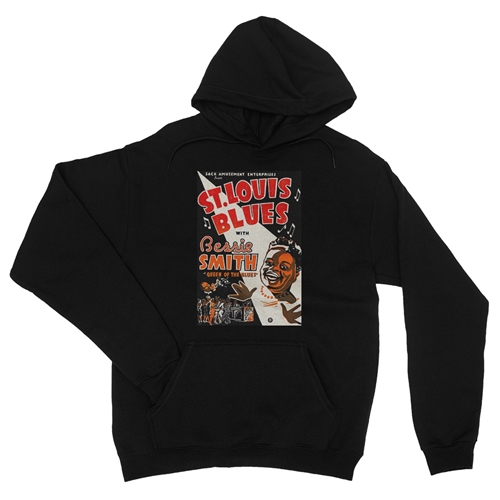 Bessie Smith St Louis Blues Pullover Jacket - hoodieblack