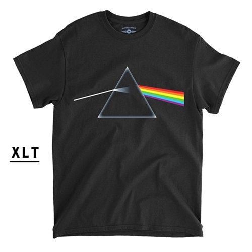 CLEARANCE - Black 2XLT Pink Floyd The Dark Side of the Moon T-Shirt - Men