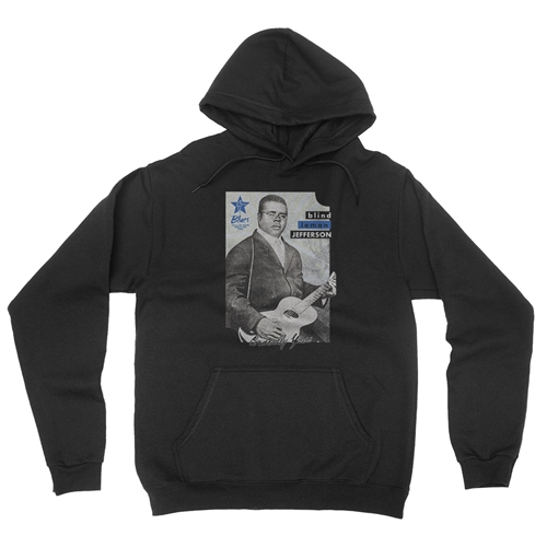 Ltd. Ed. Blues Hall of Fame Blind Lemon Jefferson Pullover Jacket - hoodieblack