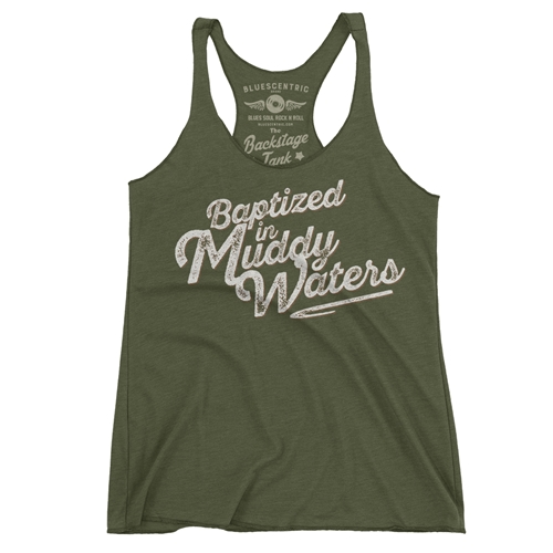 Baptized in Muddy Waters Racerback Tank - Women