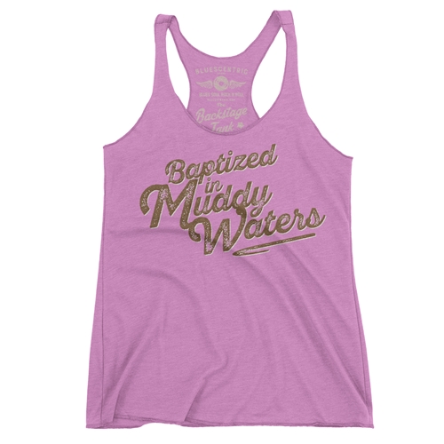 Baptized in Muddy Waters Racerback Tank - Women